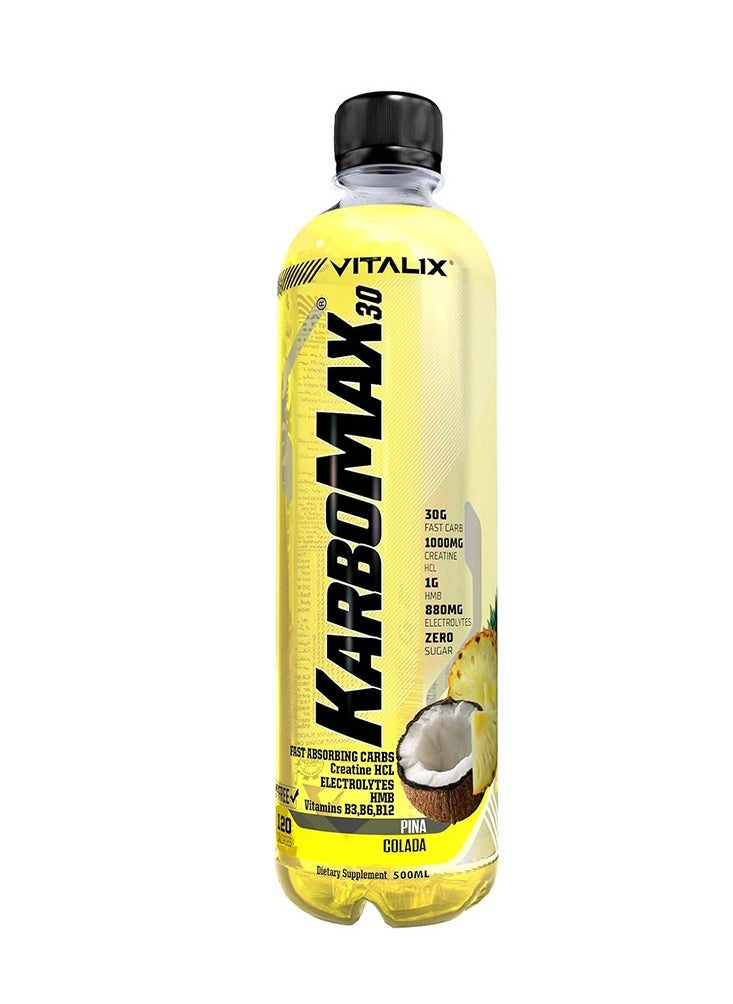 Vitalix KARBOMAX30 500ML Pina Colada