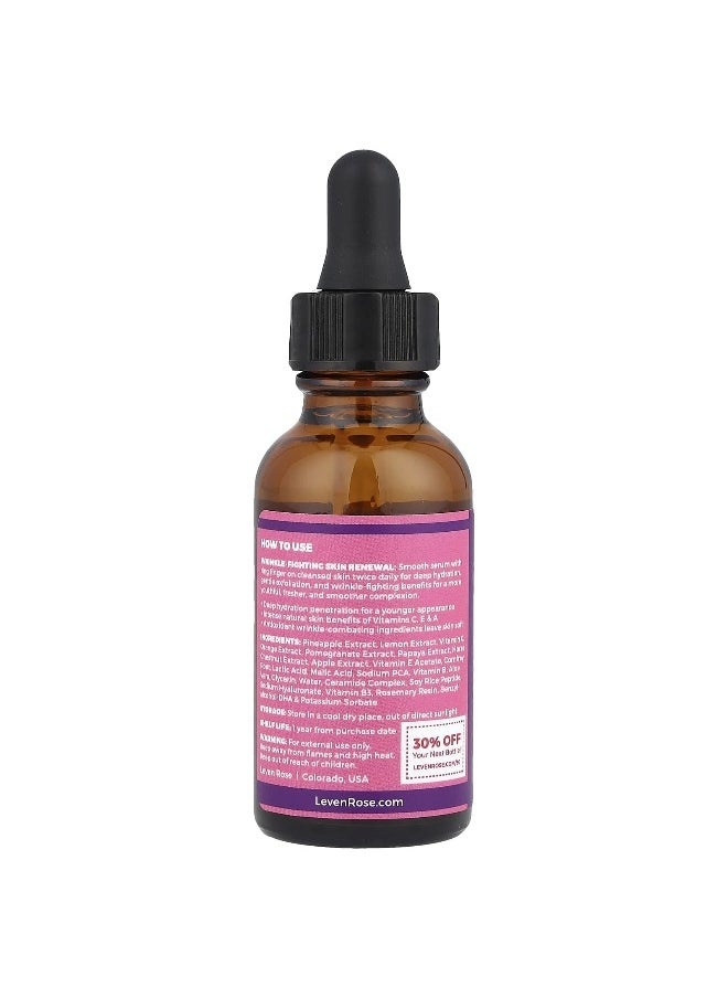 Leven Rose, Vitamin C Brightening Serum , 1 fl oz (30 ml)