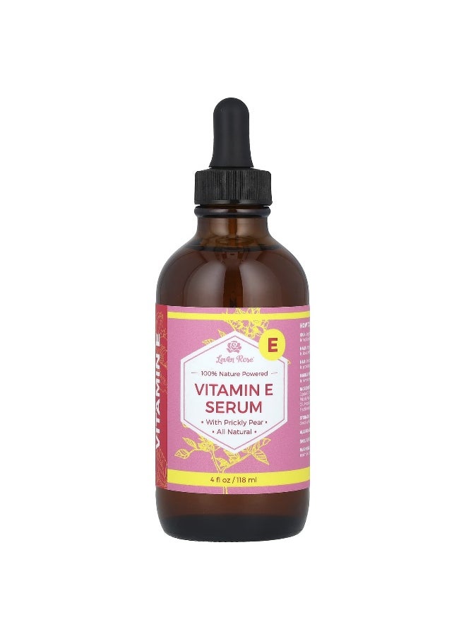Leven Rose, 100% Nature Powered Vitamin E Serum, 4 fl oz (118 ml)