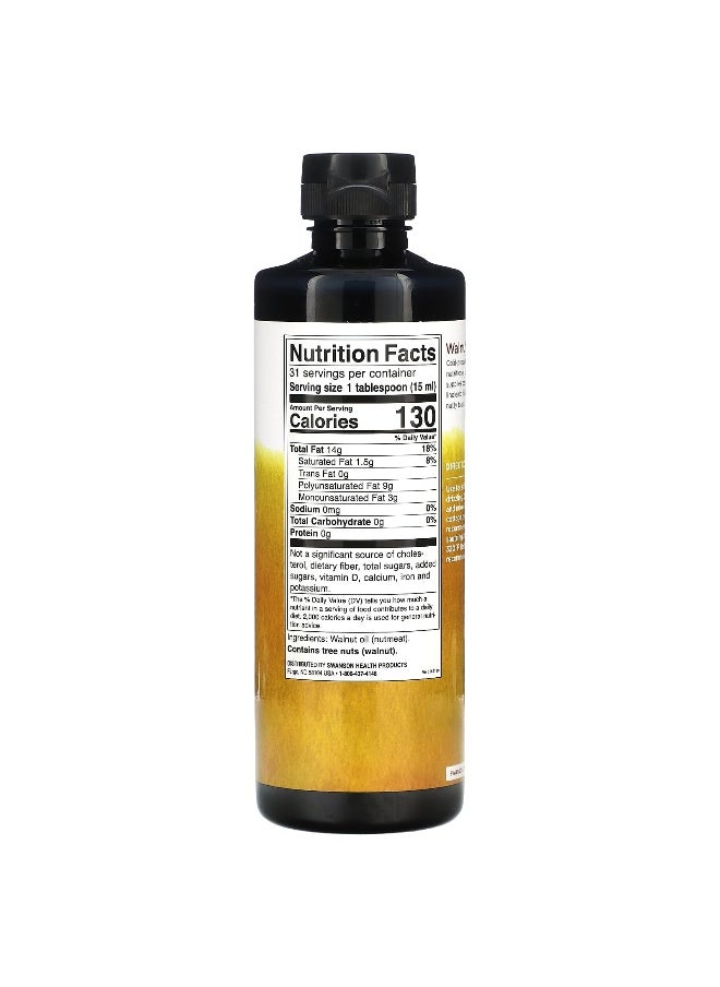 Swanson, Walnut Oil, 16 fl oz (473 ml)