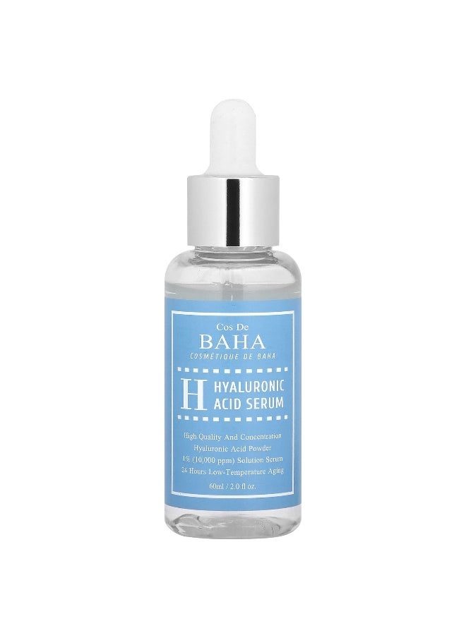 Cos De BAHA, H, Hyaluronic Acid Serum, 2 fl oz (60 ml)