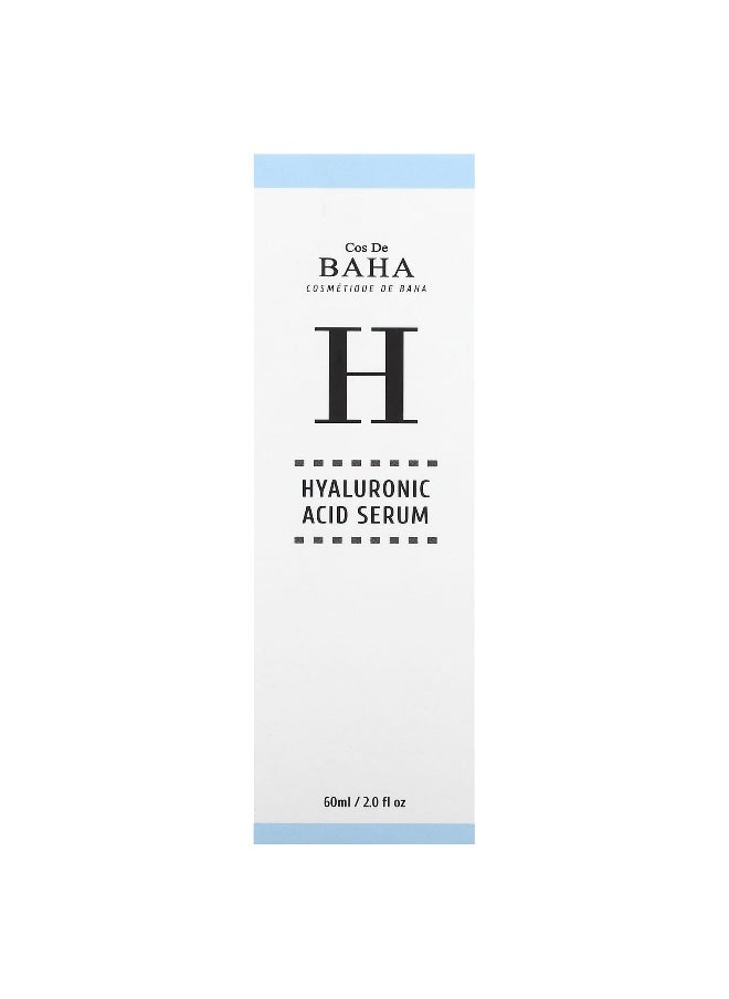 Cos De BAHA, H, Hyaluronic Acid Serum, 2 fl oz (60 ml)