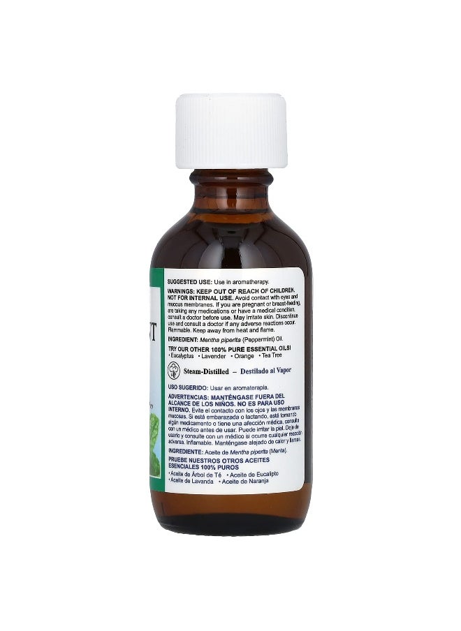 De La Cruz, Peppermint Oil, 2 fl oz (59 ml)
