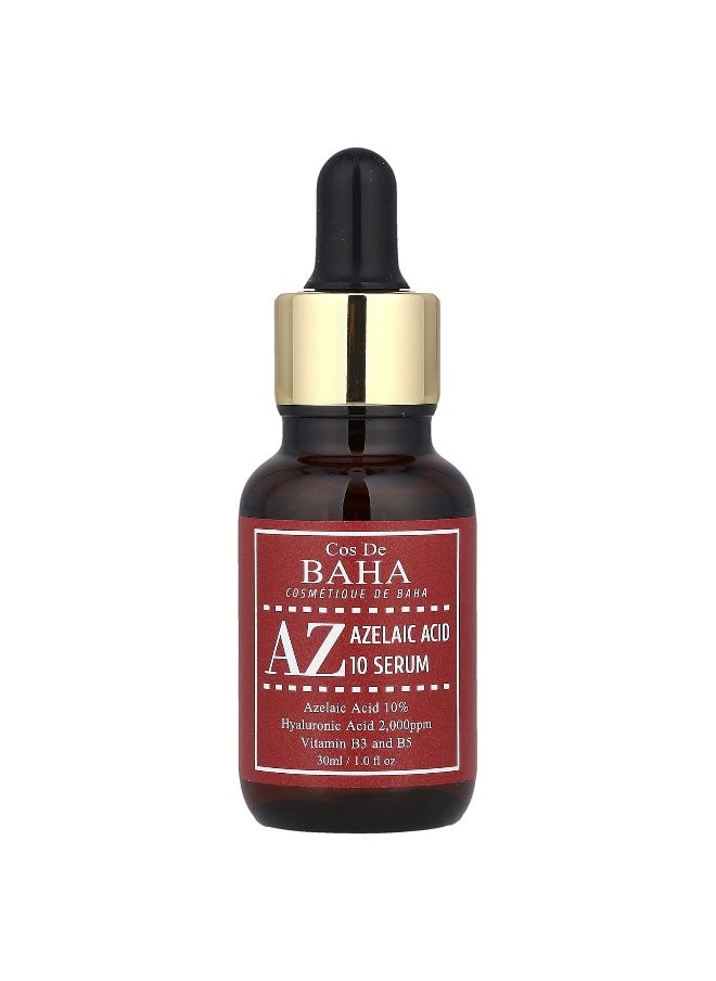Cos De BAHA, AZ, Azelaic Acid 10 Serum,  1 fl oz (30 ml)