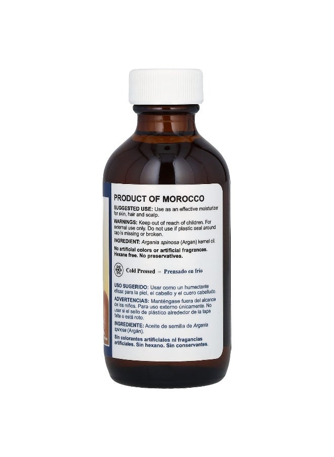 De La Cruz, 100% Pure Argan Oil, 2 fl oz (59 ml)