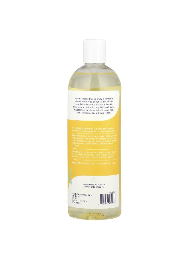 Life-flo, Pure Grapeseed Oil, 16 fl oz (473 ml)