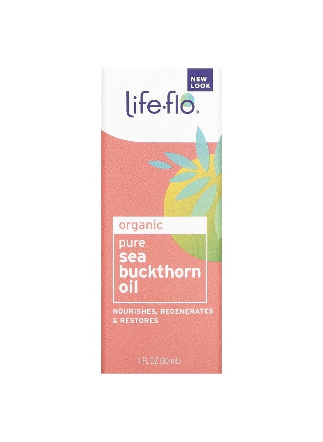 Life-flo, Organic Pure Sea Buckthorn Oil, 1 fl oz (30 ml)