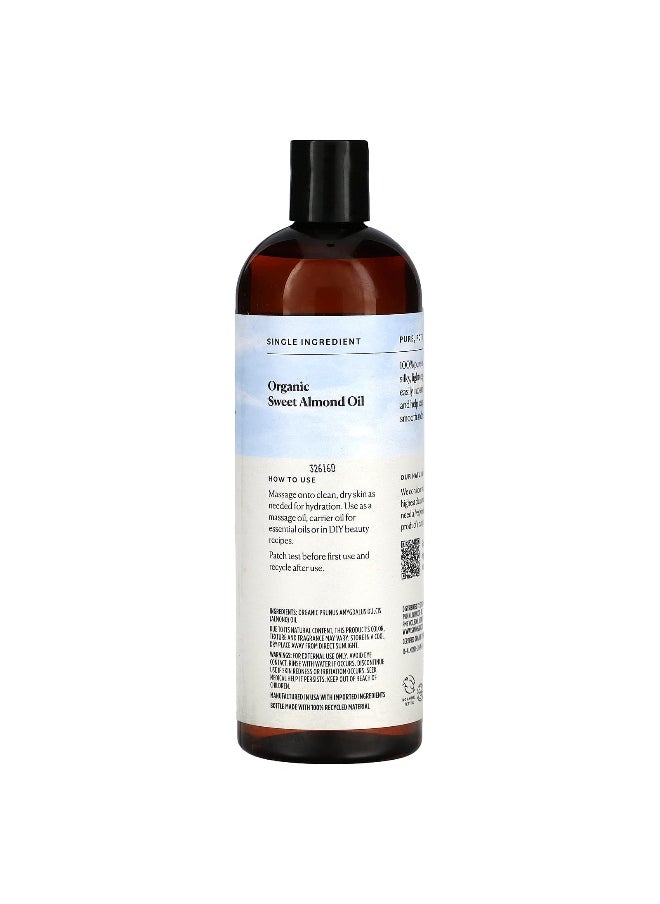 Sky Organics, Organic Sweet Almond Oil, 16 fl oz (473 ml)
