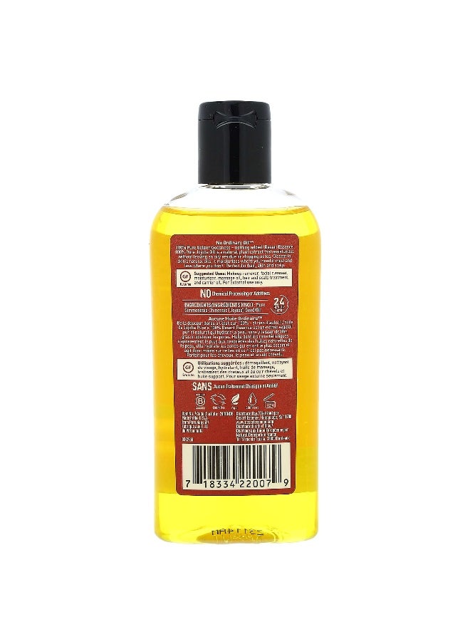 Desert Essence, 100% Pure Jojoba Oil, For Hair, Skin, and Scalp, 4 fl oz (118 ml)