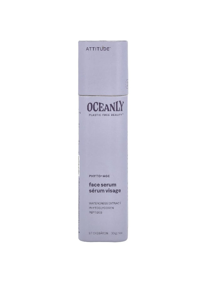 ATTITUDE, Oceanly™, Phyto-Age Face Serum, 1 oz (30 g)