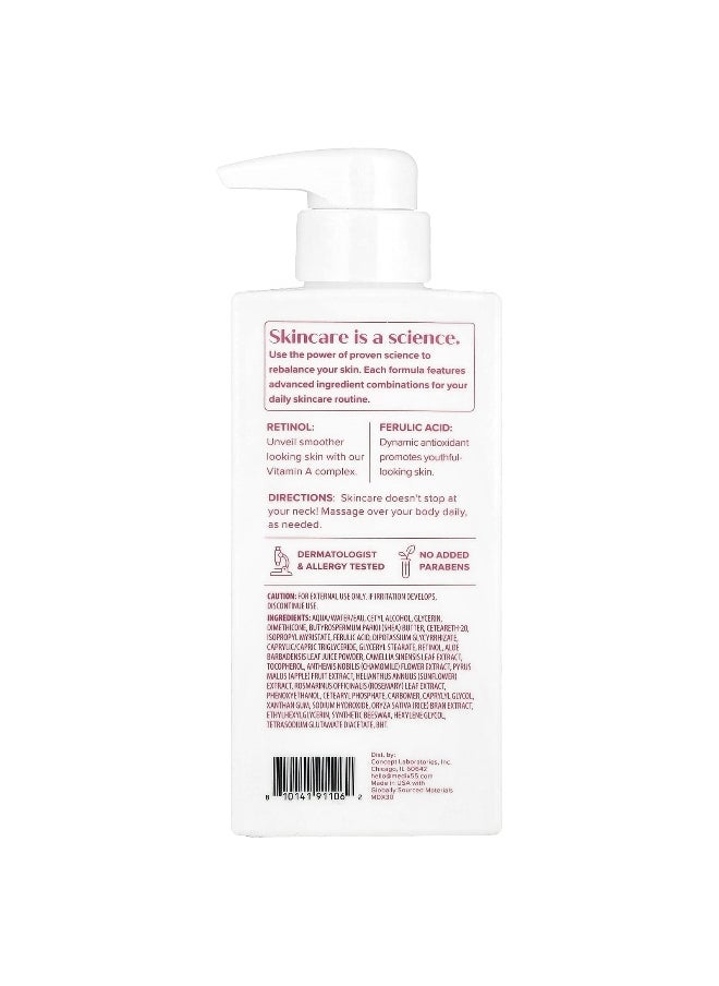 Medix 5.5, Body Cream, Age Rewind, Retinol + Ferulic Acid, 15 fl oz (444 ml)