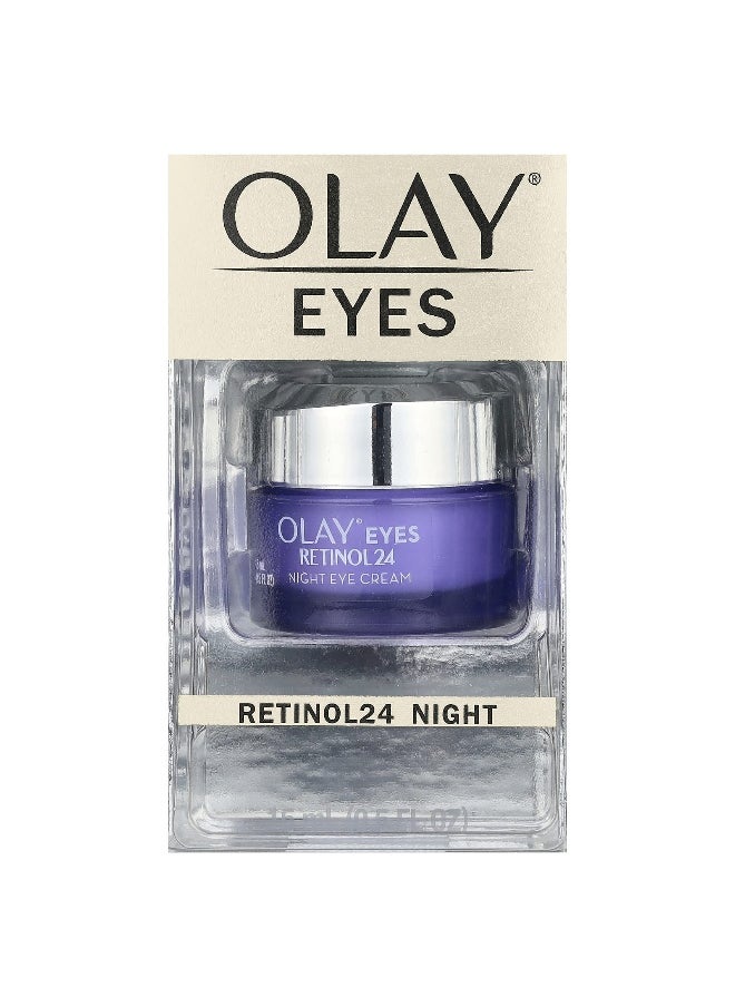 Olay, Retinol24, Night Eye Cream, 0.5 fl oz (15 ml)