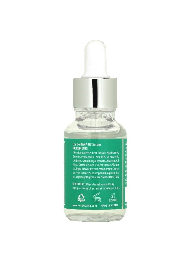 Cos De BAHA, NZ, Niacinamide 20 Zinc PCA 4, 1 fl oz (30 ml)
