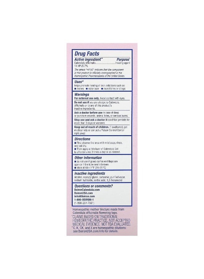 Boiron, Calendula Gel, 2.6 oz (75 g)
