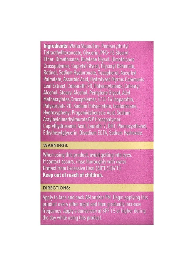 RoC, Retinol Correxion, Max Hydration Cream, Fragrance Free, 1.7 oz (48 g)