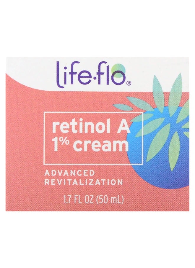 Life-flo, Retinol A 1% Cream, Advanced Revitalization, 1.7 oz (50 ml)