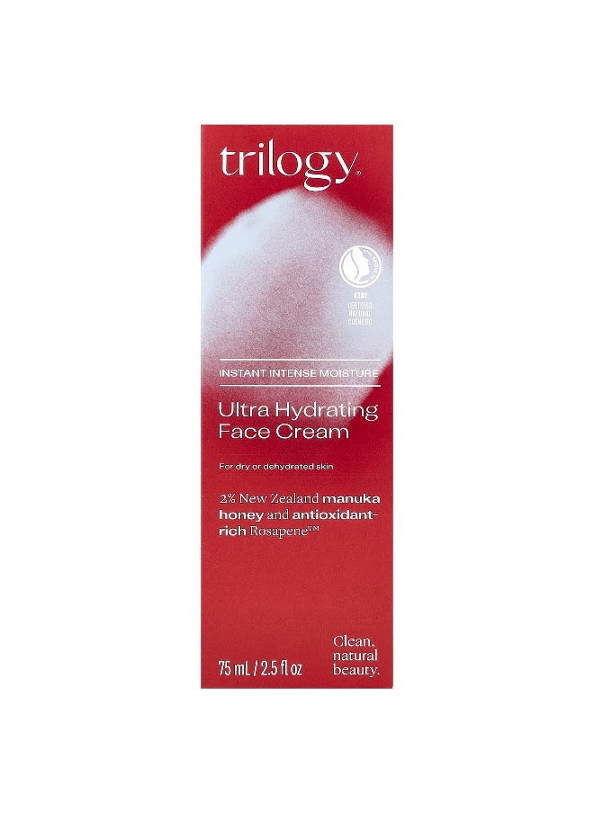 Trilogy, Ultra Hydrating Face Cream, 2.5 fl oz (75 ml)