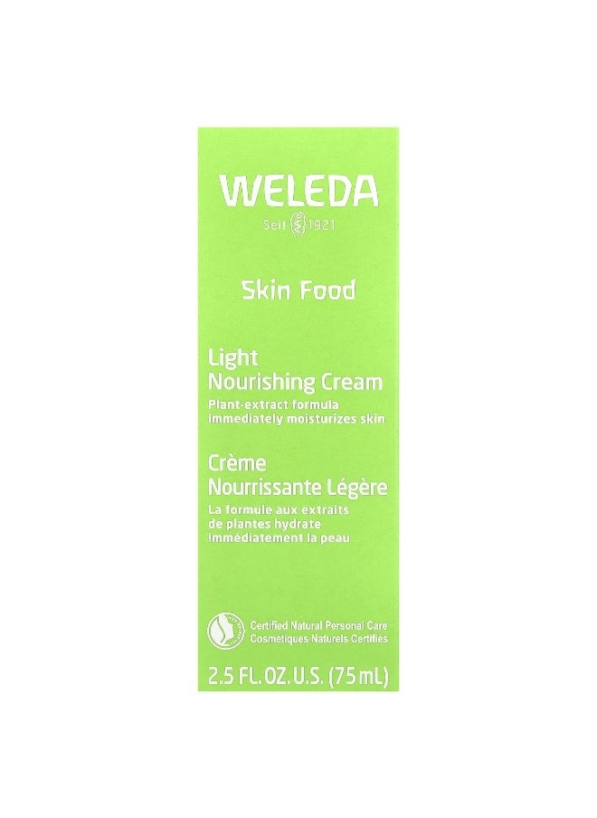 Weleda, Skin Food, Light Nourishing Cream, 2.5 fl oz (75 ml)