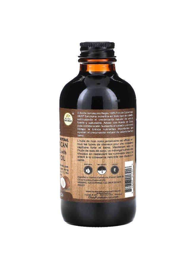 Okay Pure Naturals, Natural Hair Oil, Extra Dark, 4 fl oz (118 ml)