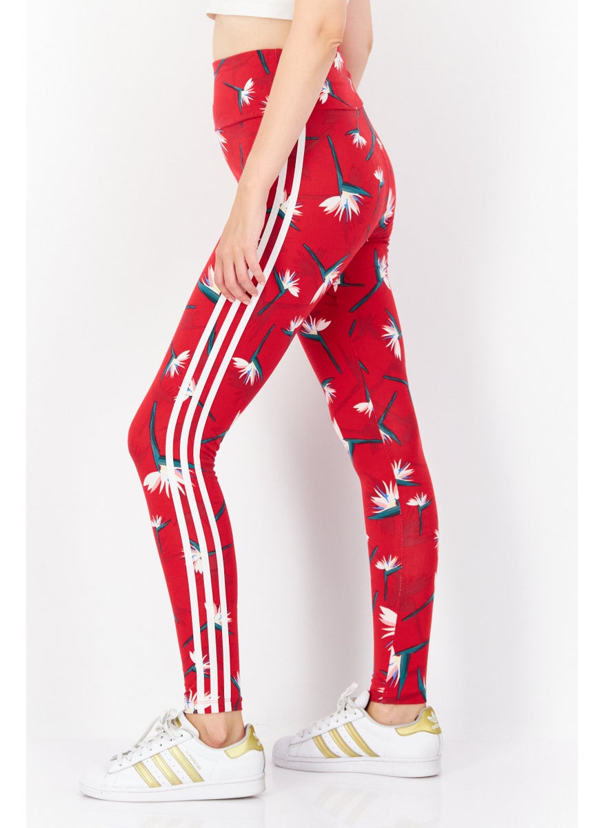 Adidas Originals x Thebe Magugu Women Tight Fit Training Leggings, Multicolor