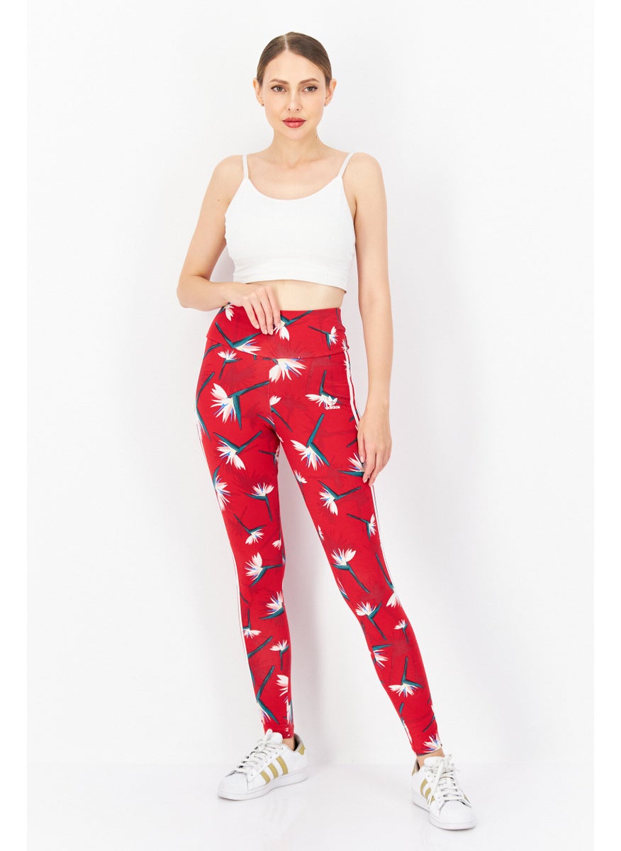 Adidas Originals x Thebe Magugu Women Tight Fit Training Leggings, Multicolor