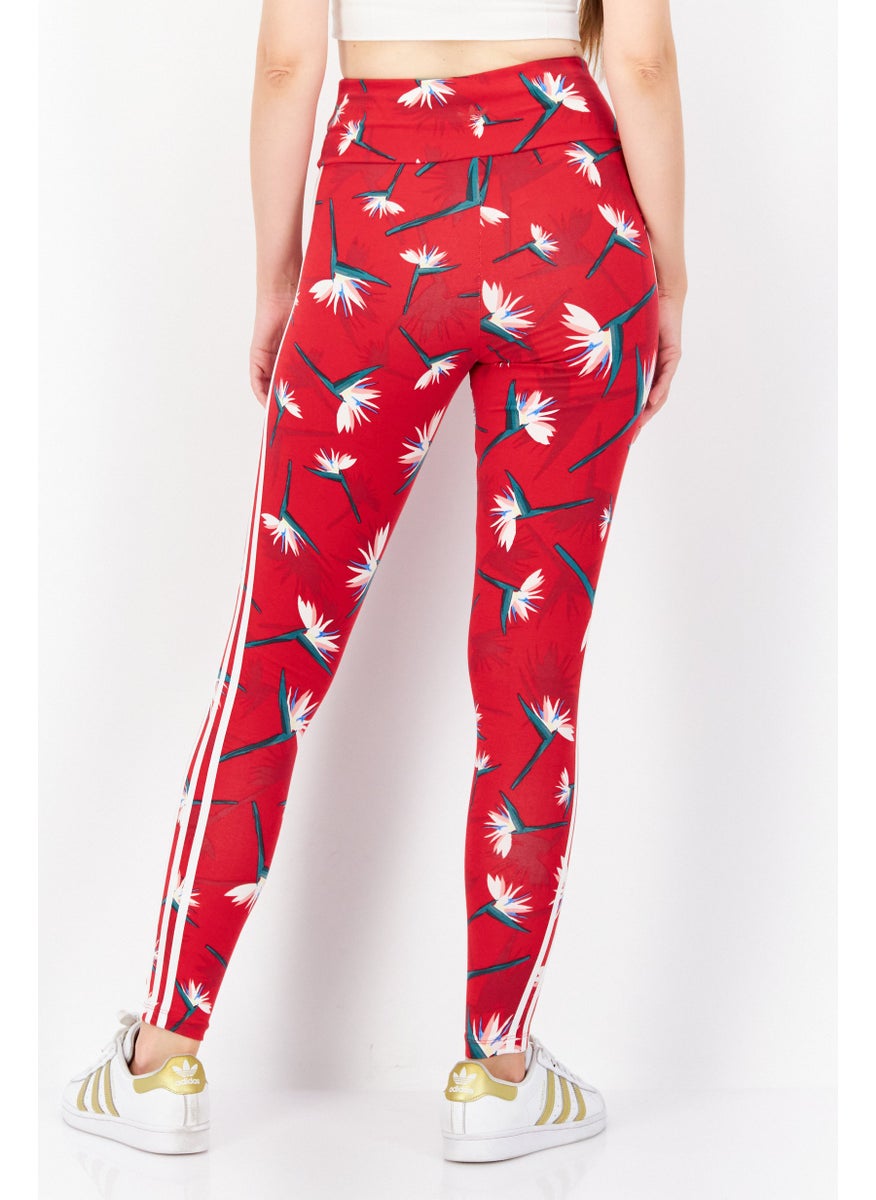 Adidas Originals x Thebe Magugu Women Tight Fit Training Leggings, Multicolor