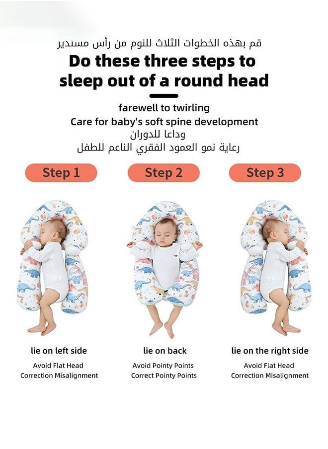 Baby Newborn Nursing Sleeping Pillow Anti-Startle Toddler Boys and Girls Comfortable Lightweight Shaping Pillows for Kids Infants Superhigh Quality