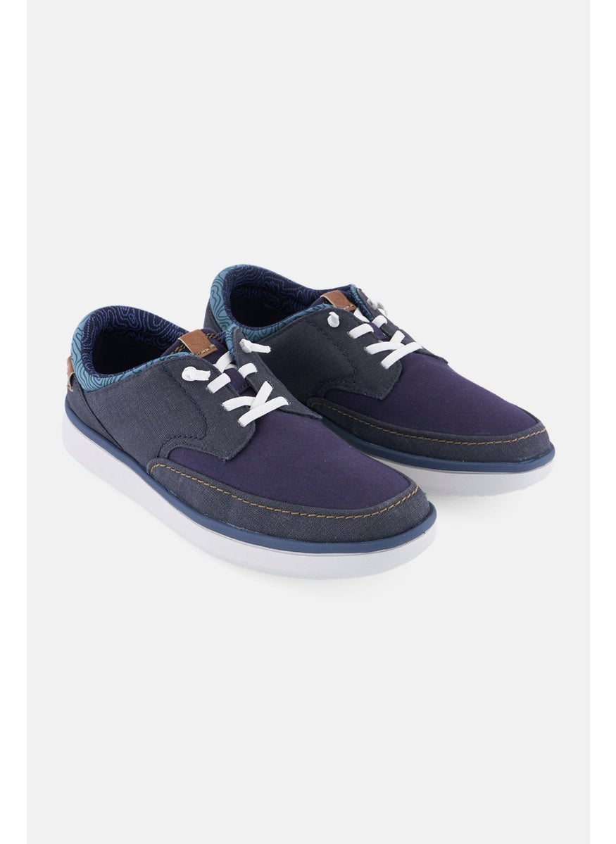 Men Standard Cantal Low Lace Up Casual Shoes, Navy