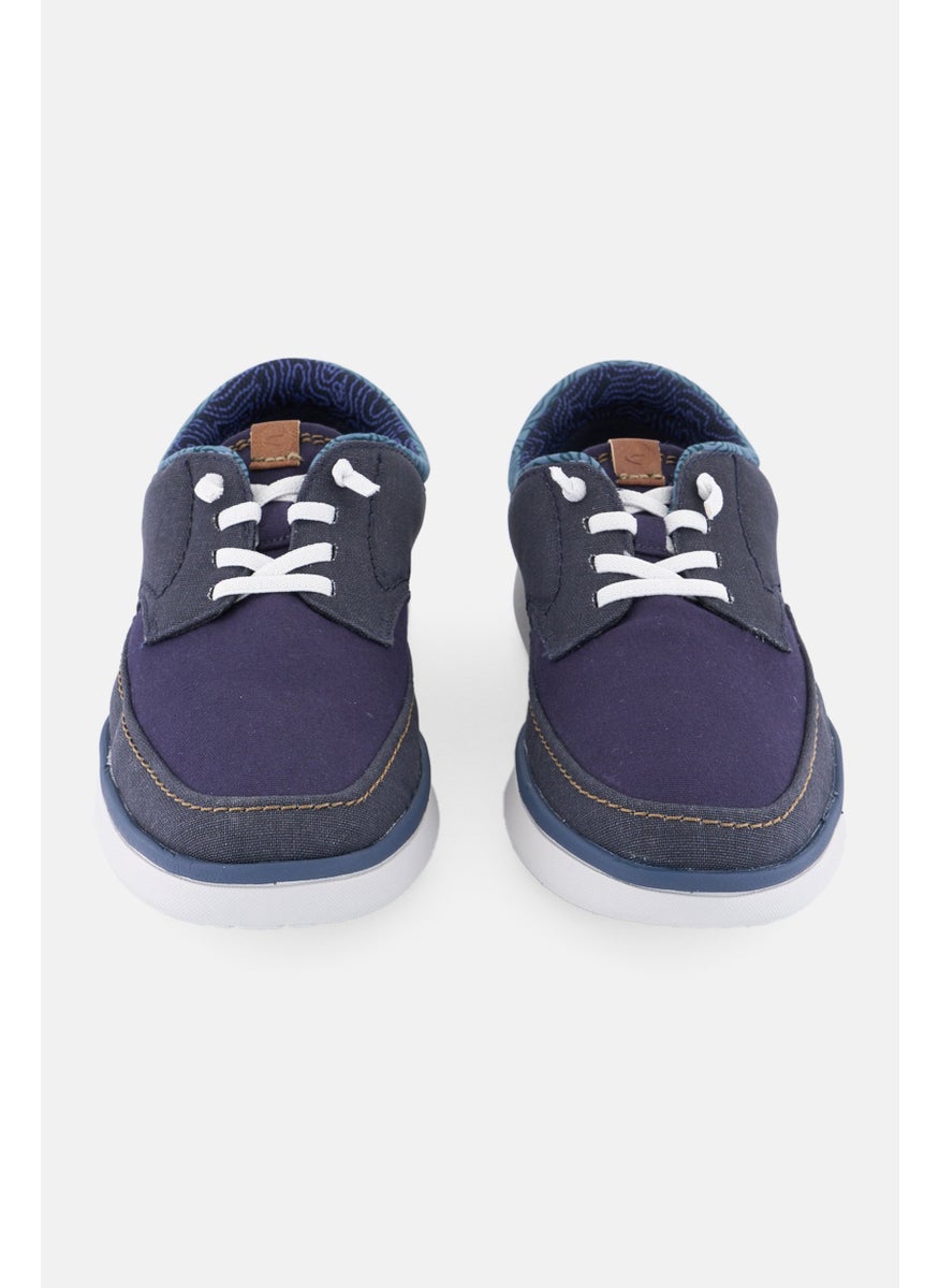 Men Standard Cantal Low Lace Up Casual Shoes, Navy