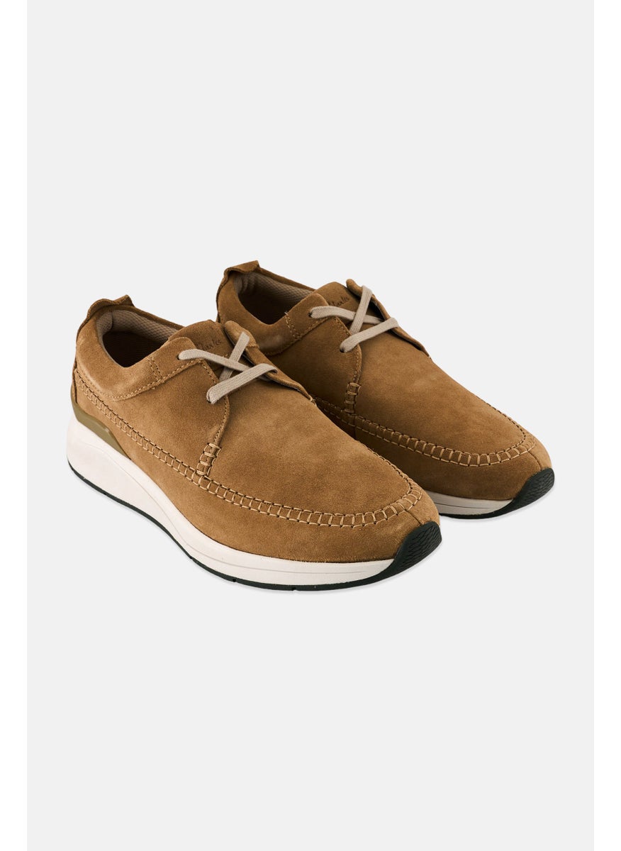 Men Coast Lite Weave Lace Up Casual Shoes, Tan