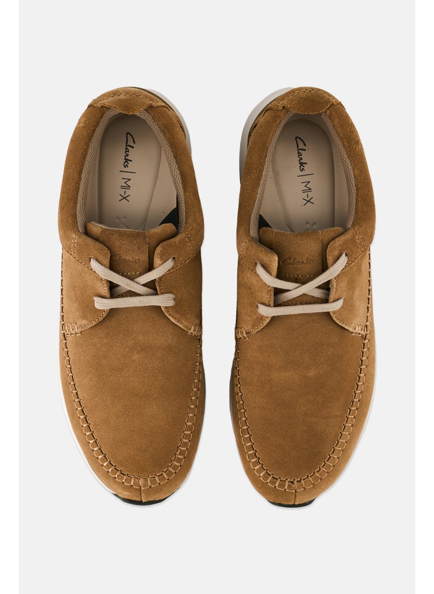 Men Coast Lite Weave Lace Up Casual Shoes, Tan