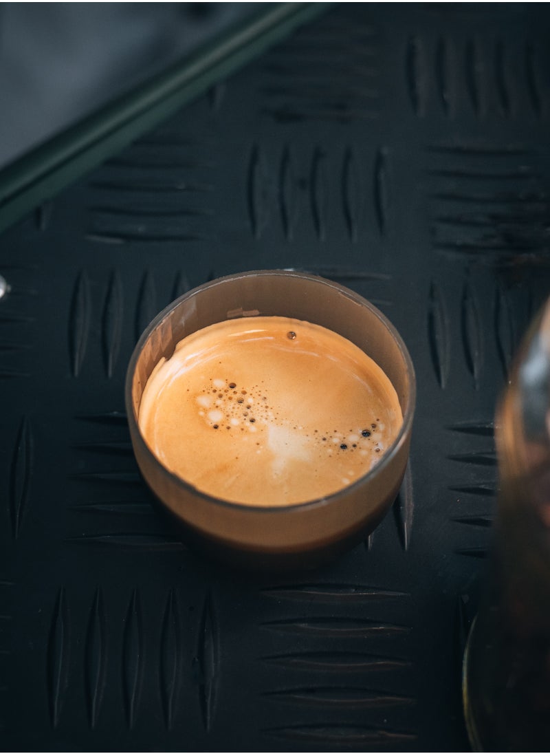 MINIPRESSO GR2 - Portable Espresso Machine for Ground Coffee, Eco-Friendly, Made Using Biomass, 18 Bar Powerful Extraction, Ultra Light Weight, Integrated Water Tank System