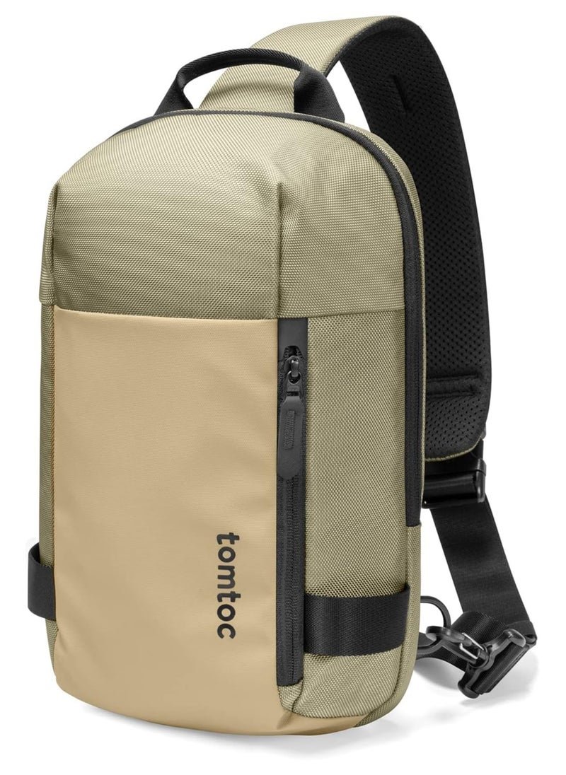 Navigator-T24 Sling Bag 5L, Compact Sling Bag, Crossbody Chest Shoulder Bag for 11 inch 2025 iPad A16, iPad Air M3&M2, iPad Pro M4, M2&M1, Nintendo Switch 2/Switch/OLED, Slim Lightweight Daypack for Daily Use