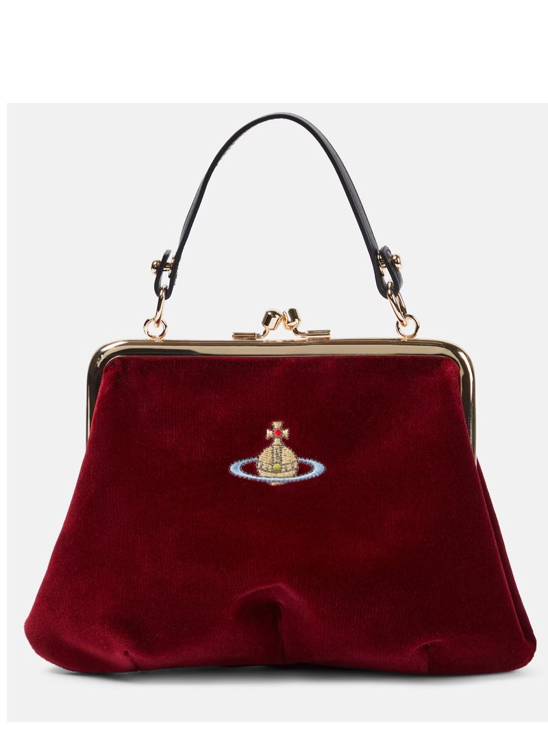 Velvet Dumpling Bag Crossbody Bag