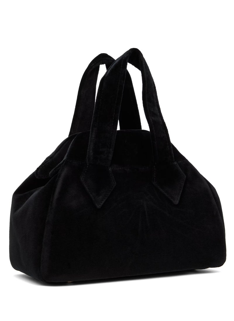 Velvet bowling bag Archive Yasmine Bag
