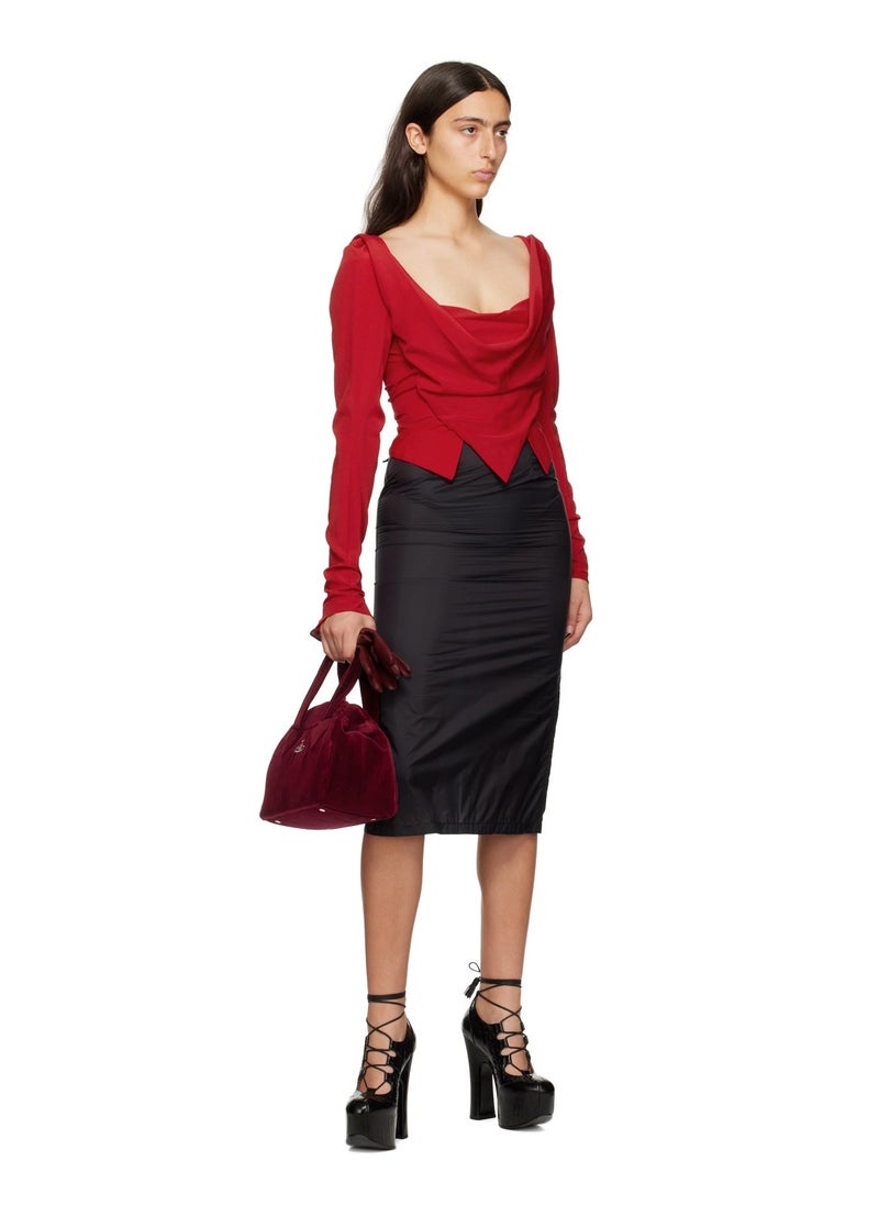 Velvet bowling bag Archive Yasmine Bag