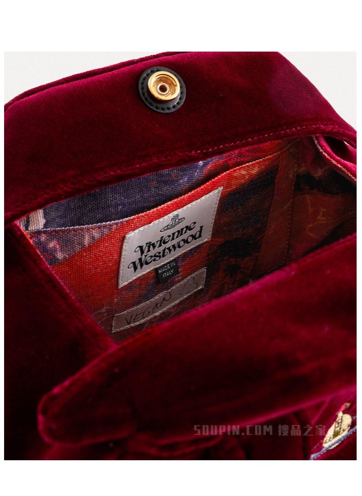 Velvet bowling bag Archive Yasmine Bag