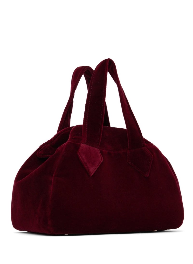 Velvet bowling bag Archive Yasmine Bag