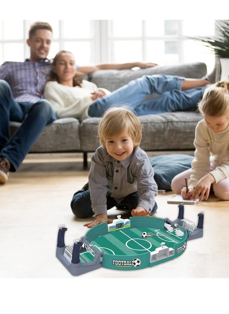 2022 Worlds Cup Mini Table Football Games, Portable Childrens Football Battle Table with 6 Football Parent-child Interactive Toys Mini Pressure Relief Table Soccer Early Education Toys