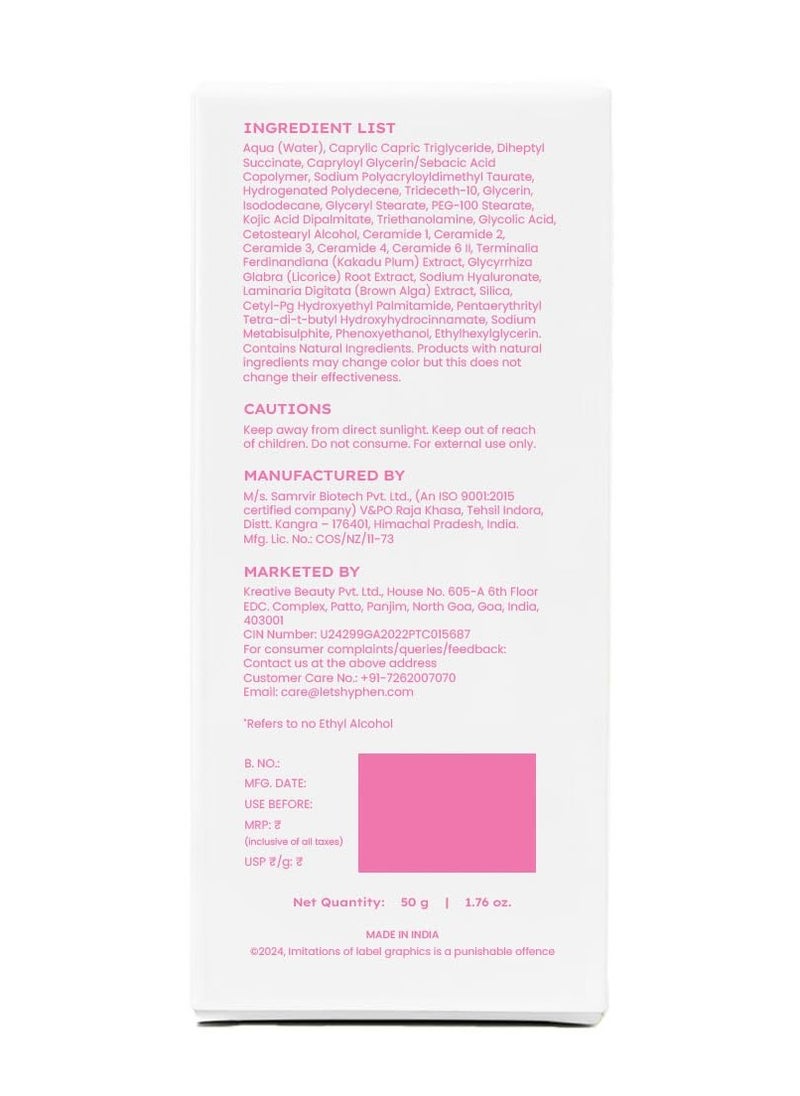 Advanced De-Pigmentation Serum For Hyperpigmentation, Melasma, Dark Spots & Scars With 2% Kojic Acid | Visibly Brightens & Even Tones Skin - 30ml