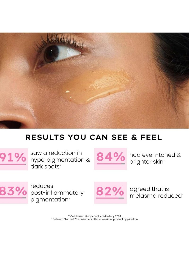 Advanced De-Pigmentation Serum For Hyperpigmentation, Melasma, Dark Spots & Scars With 2% Kojic Acid | Visibly Brightens & Even Tones Skin - 30ml