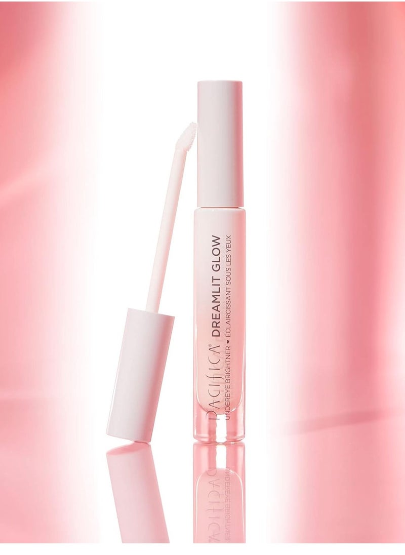 Pacifica DreamLit Glow Undereye Brightener – Illuminating Under Eye Cream for Dark Circles & Puffiness, Vegan Collagen, Hydrating, Light-Reflecting Dermatologist Tested