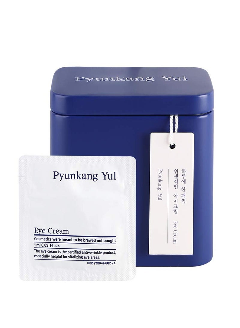 Pyunkang Yul Eye Cream - Deep Nourishing Eye Moisturizer Cream, Healthy Ingredients from Shea Butter, Saponin, Isoflavonoid for Vitality, Elasticity, Stocking Filler -1Day for 1Pack x 50pcs