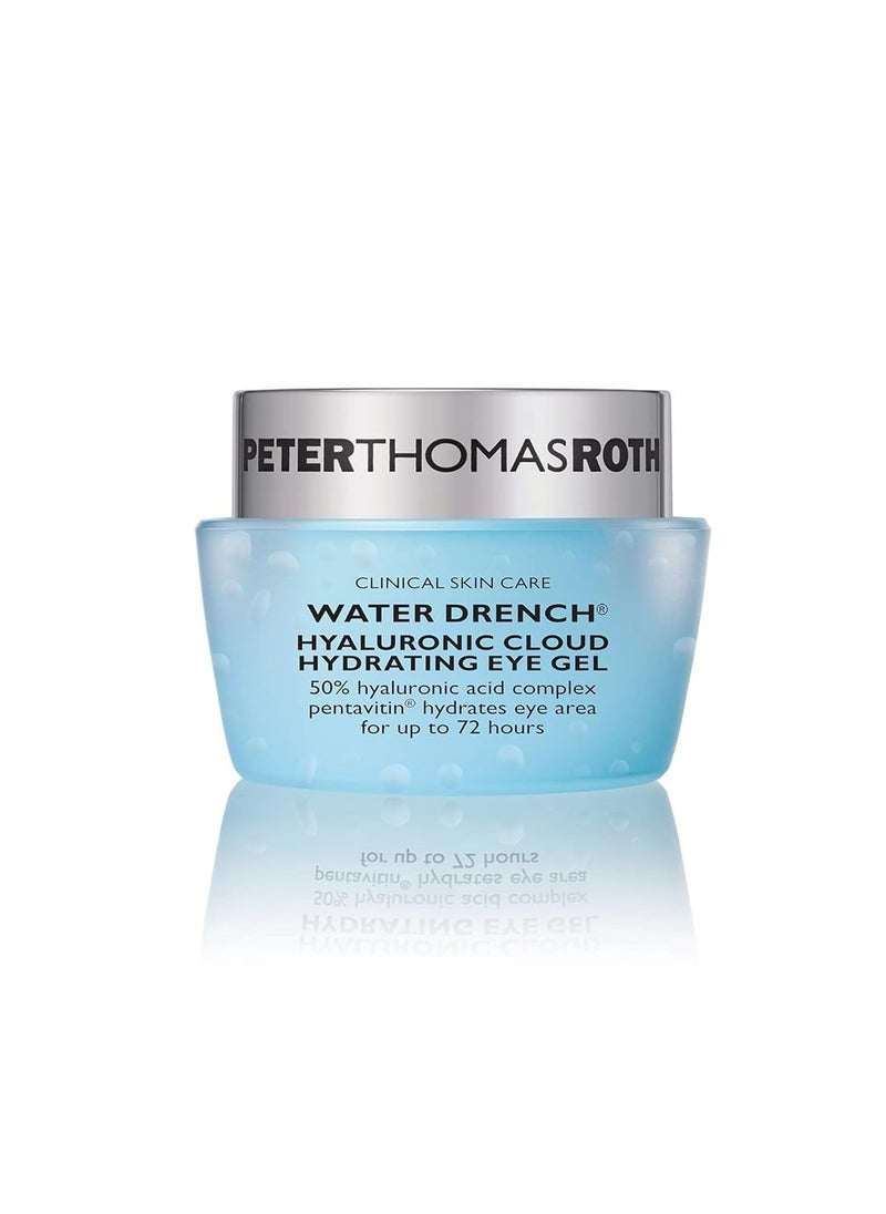 Peter Thomas Roth | Water Drench Hyaluronic Cloud Hydrating Eye Gel | Hyaluronic Acid Eye Gel With Caffeine, for Fine Lines, Wrinkles, Under-Eye Puffiness and Dark Circles