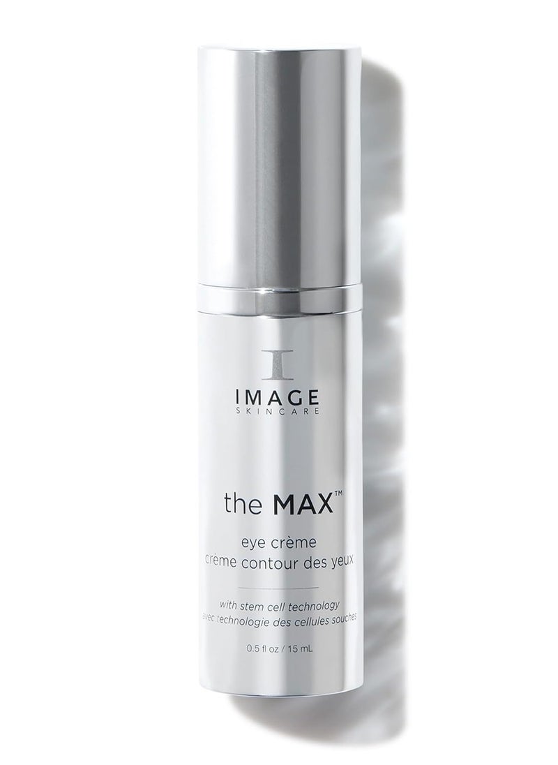 IMAGE Skincare, the MAX Eye Crème, Under Eye Cream to Reduce Appearance of Fine Lines and Puffiness for Brighter Looking Eye Area, 0.5 oz