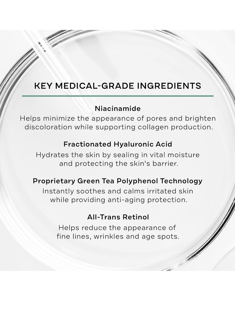 Replenix Brightening Eye Cream, Medical-Grade Hydrating Under Eye Treatment for Dark Circles & Puffiness with Hyaluronic Acid (0.5 oz)