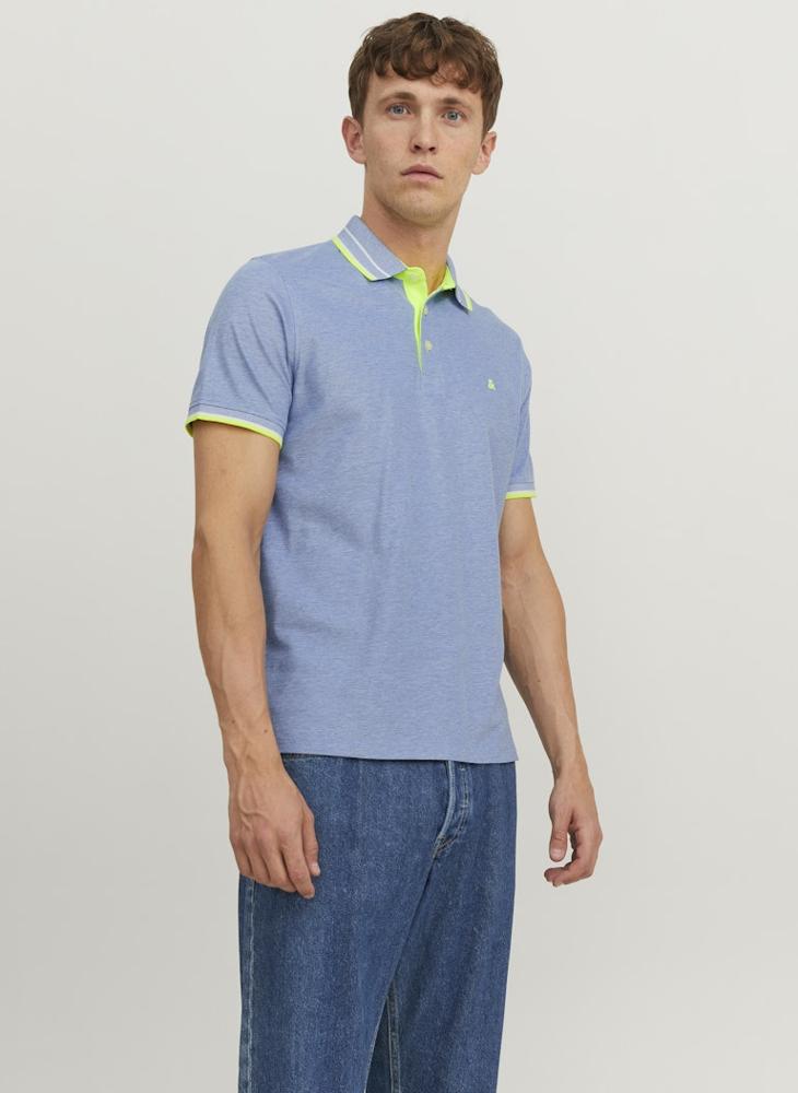 Jjepaulos  Logo Print Polo Shirt