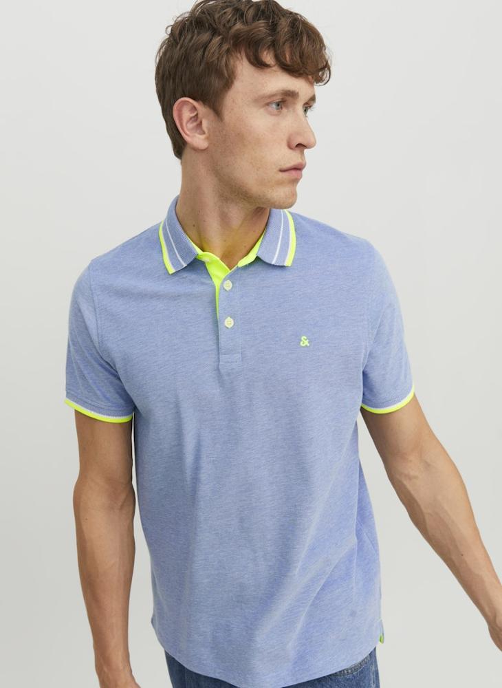 Jjepaulos  Logo Print Polo Shirt