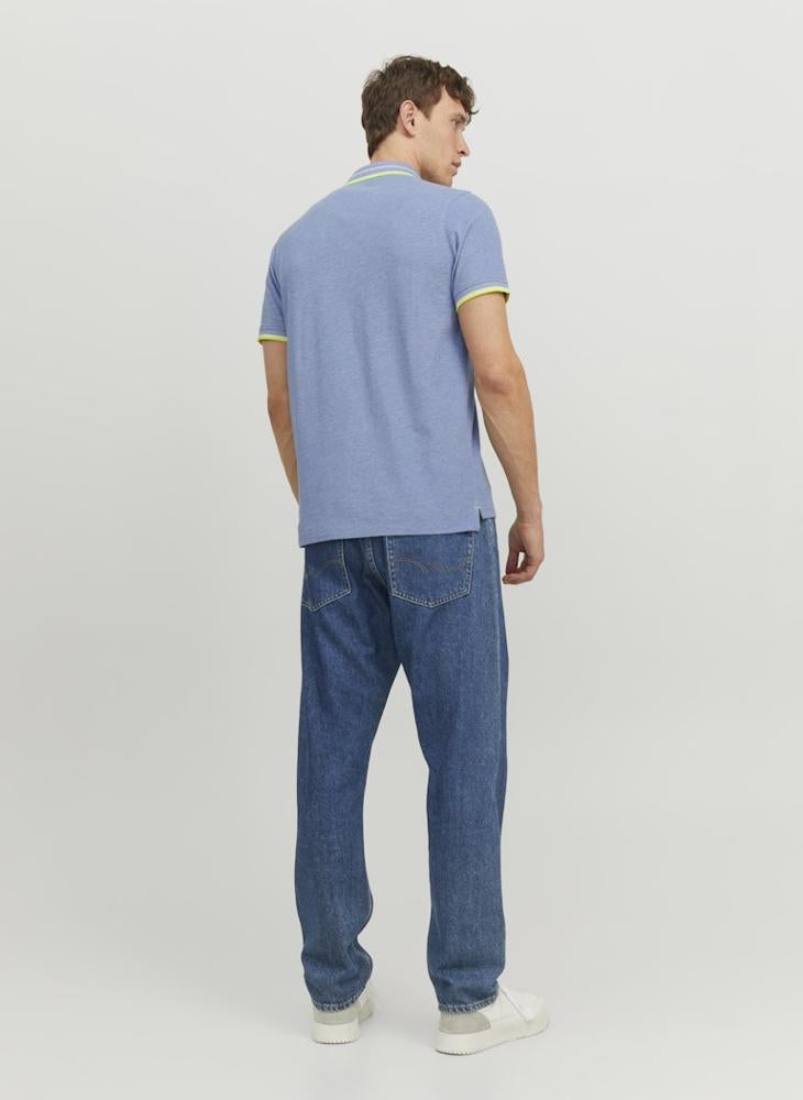 Jjepaulos  Logo Print Polo Shirt