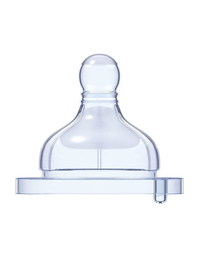 2-Pieces Physio Teat Silicone 2m+ Medium Flow